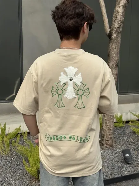 Chrome Hearts Cross Logo White T-Shirt - 18