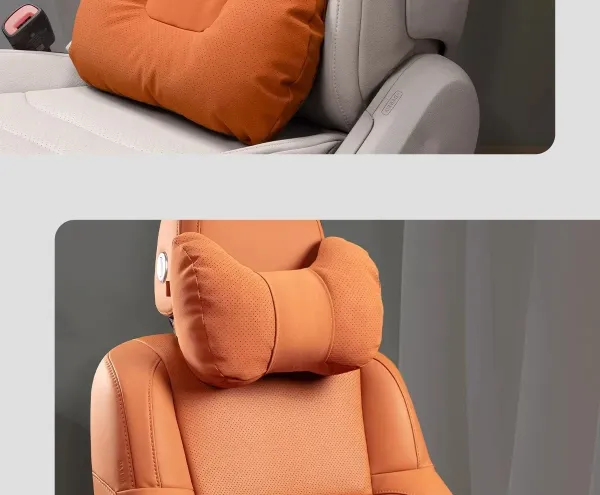 Design Car Headrest Pillow Sakura Pink Car Accessory Electronics - 28