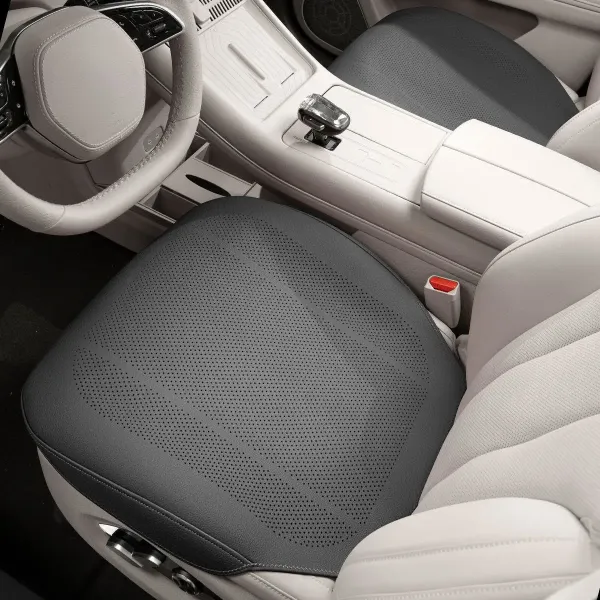 Design Car Seat Cushion Black Front Single Piece Electronics - 24