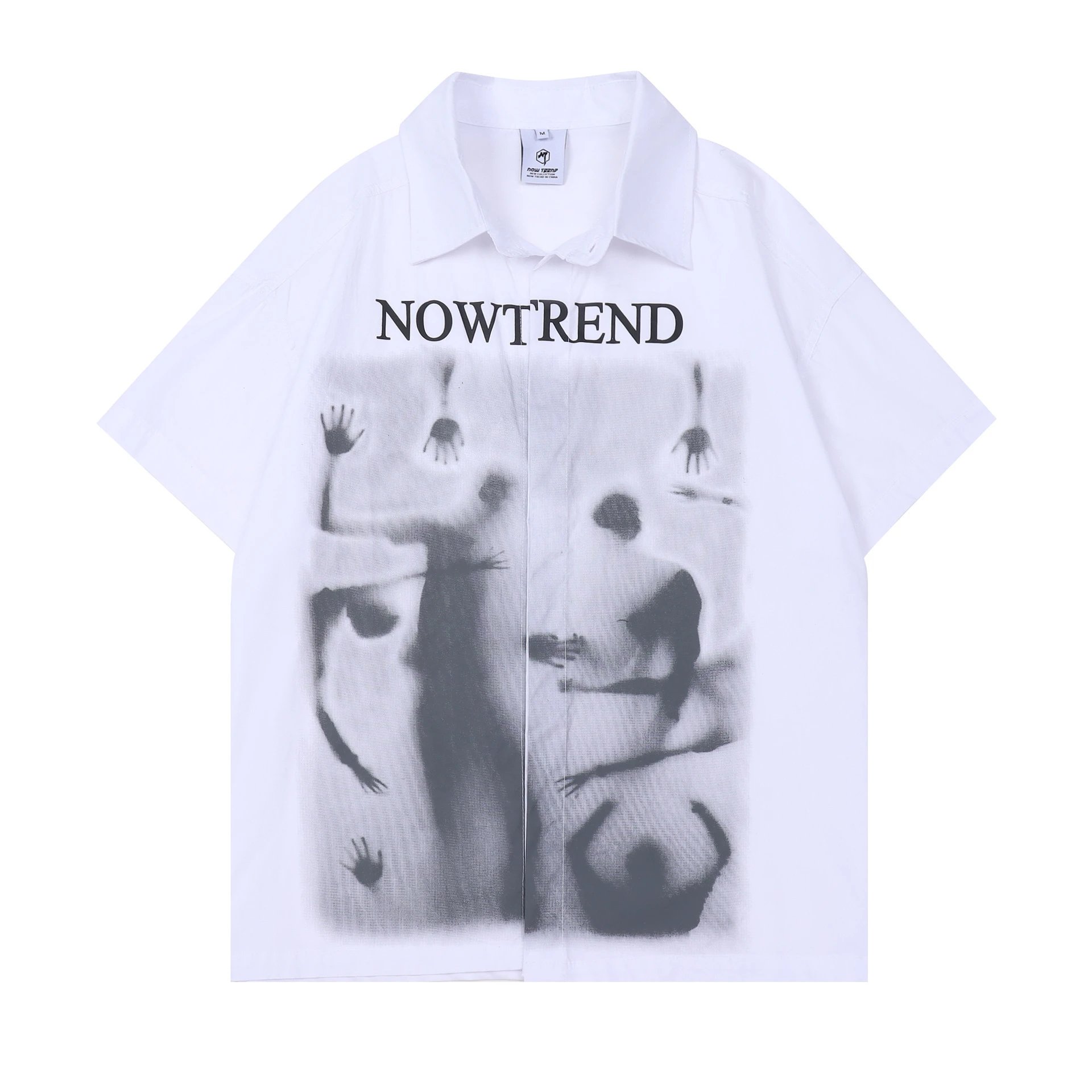 Design NTHV Library Black Oversized Short-Sleeve Shirt - 4