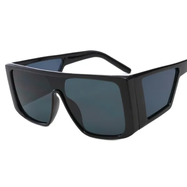 Design Shield Sunglasses Black Gradient Lens Sunglasses Eyewear - 1