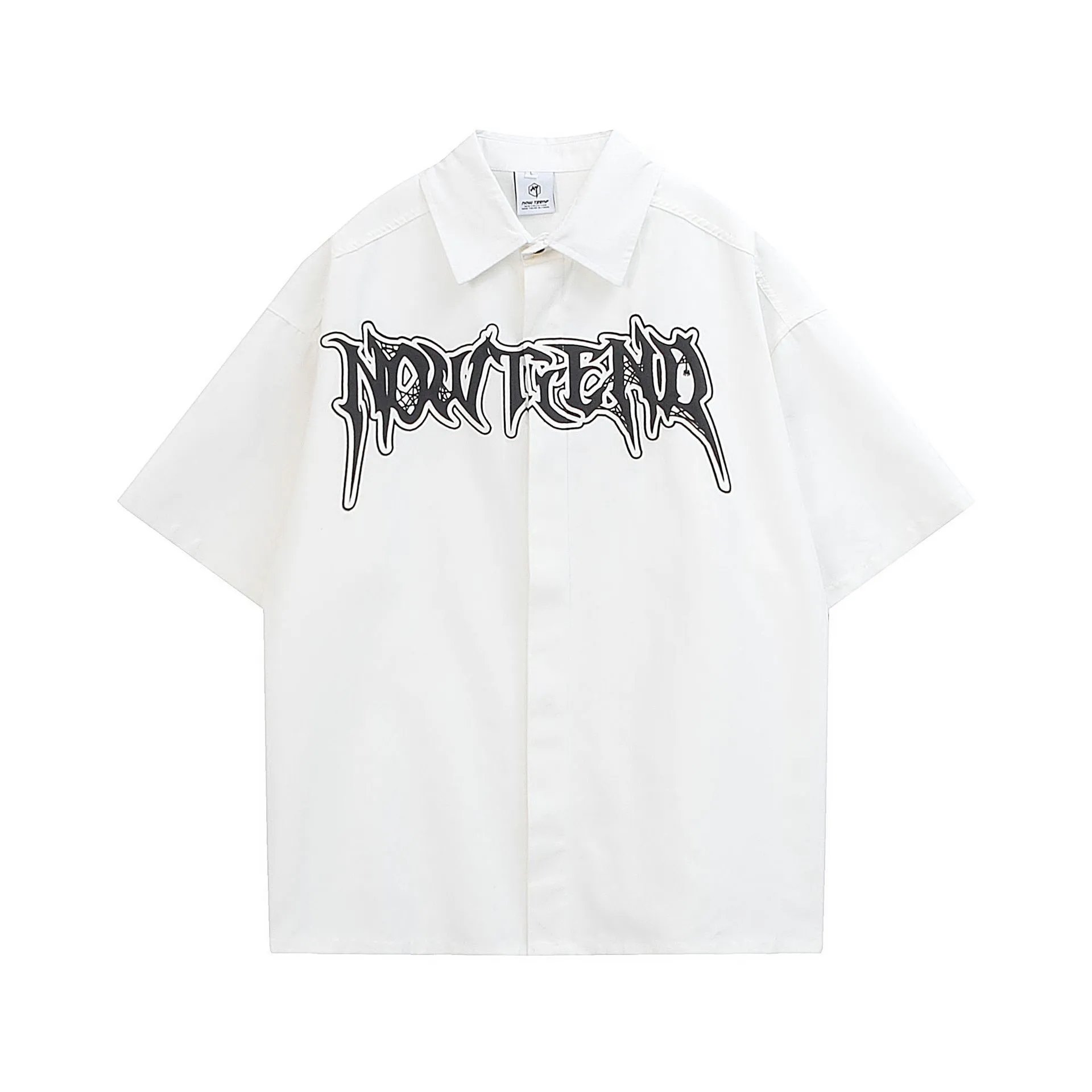 Design NTHV Library Black Oversized Short-Sleeve Shirt - 15
