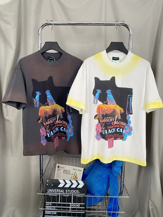 WETIDONE T-Shirts Short-Sleeve Crewneck product detail image 35