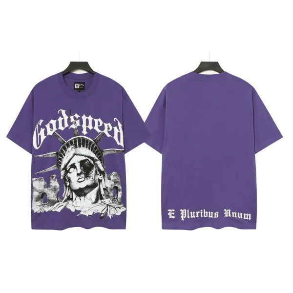 Godspeed Skeleton Graphic Black T-Shirt - 14