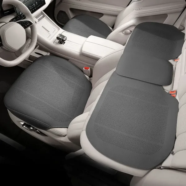 Design Car Seat Cushion Black Front Single Piece Electronics - 31