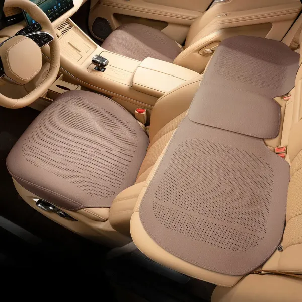Design Car Seat Cushion Black Front Single Piece Electronics - 32
