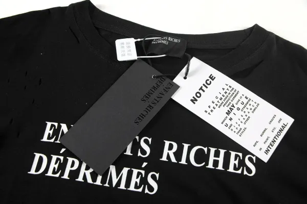 Design E.R.D Graphic Print T-Shirt Black - 31