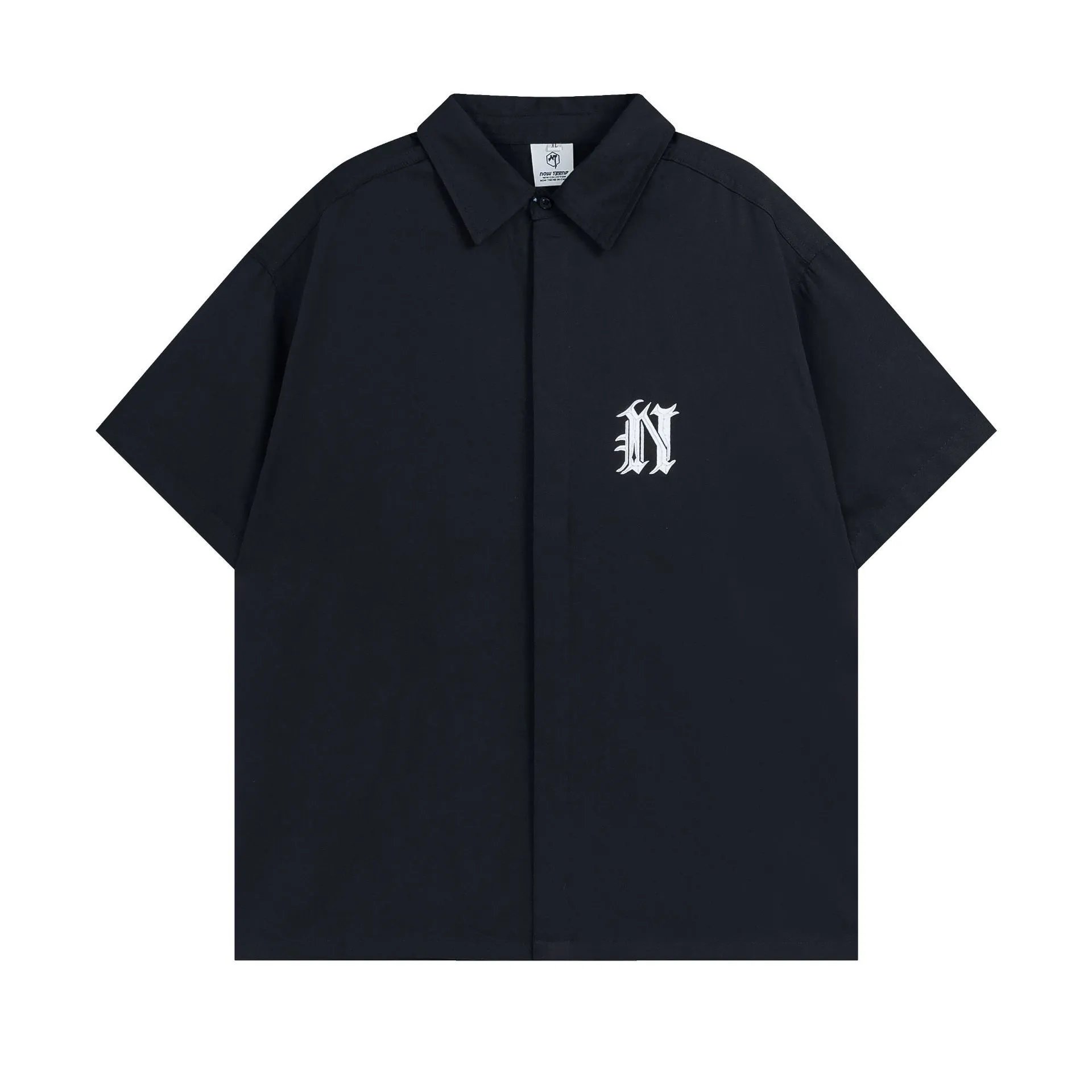 Design NTHV Library Black Oversized Short-Sleeve Shirt - 24