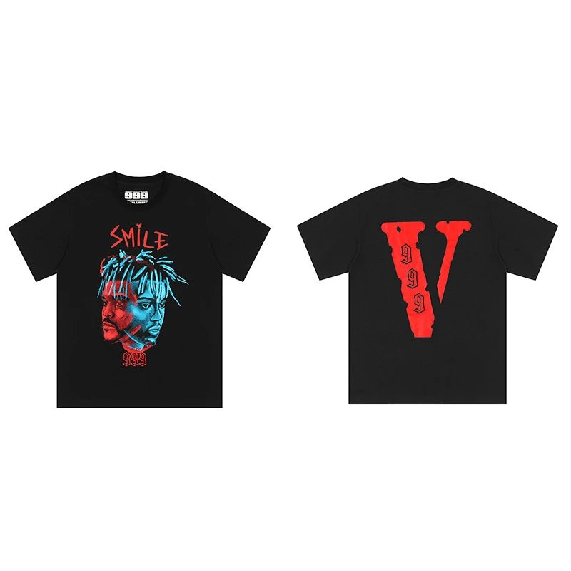 Vlone x XXXTentacion Smile Tee Black T-Shirt