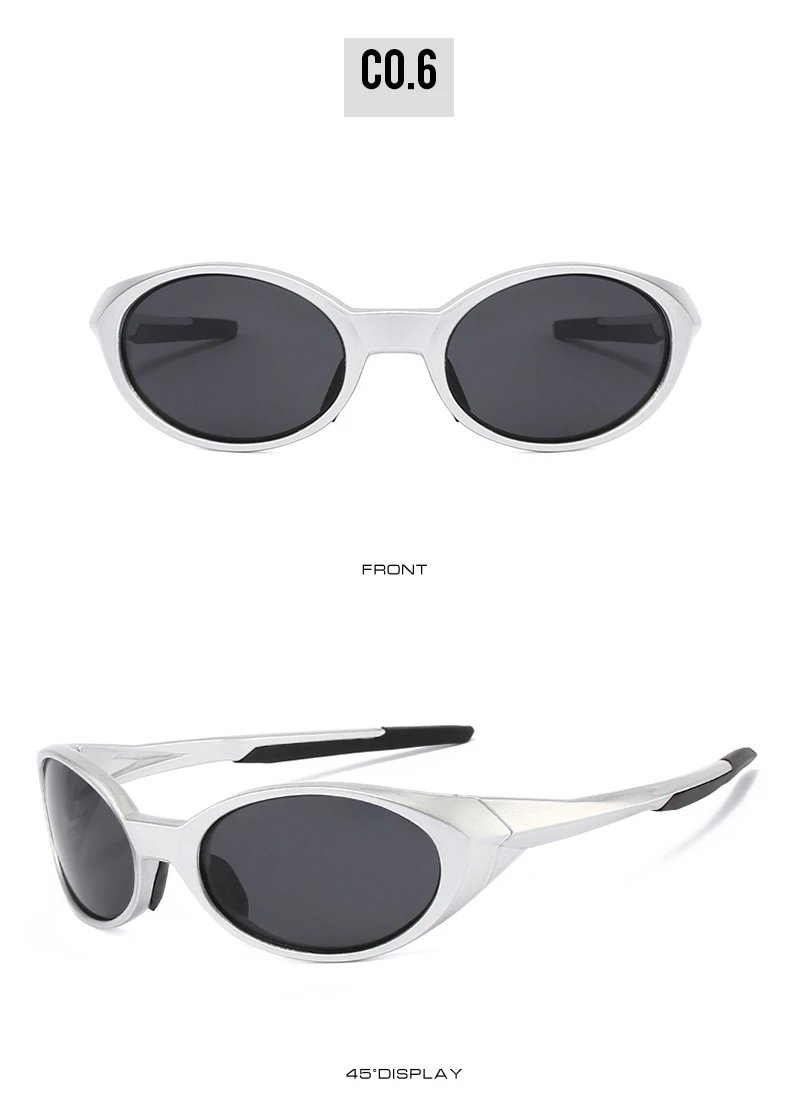 Design Sporty Wraparound Sunglasses Black / Red - 11