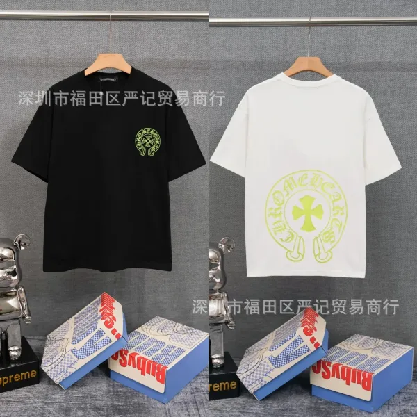Chrome Hearts American Flag Graphic T-Shirt Black - 38