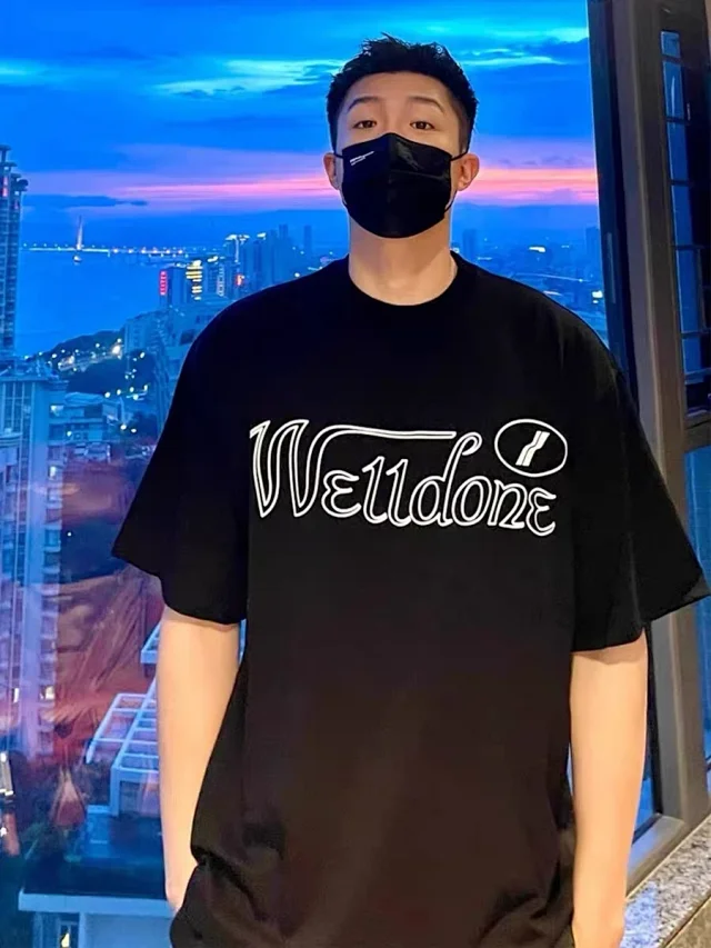 WETIDONE T-Shirts Short-Sleeve Crewneck product detail image 15