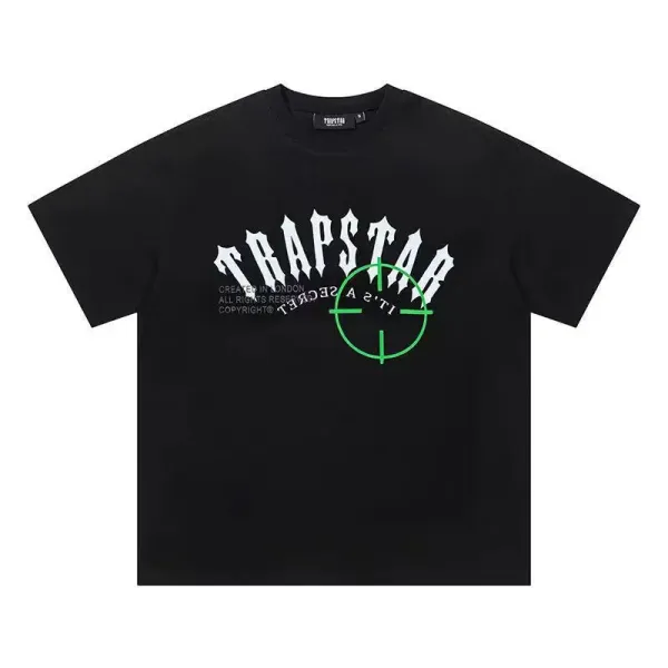Trapstar Tra Star Blue Print White T-Shirt - 42