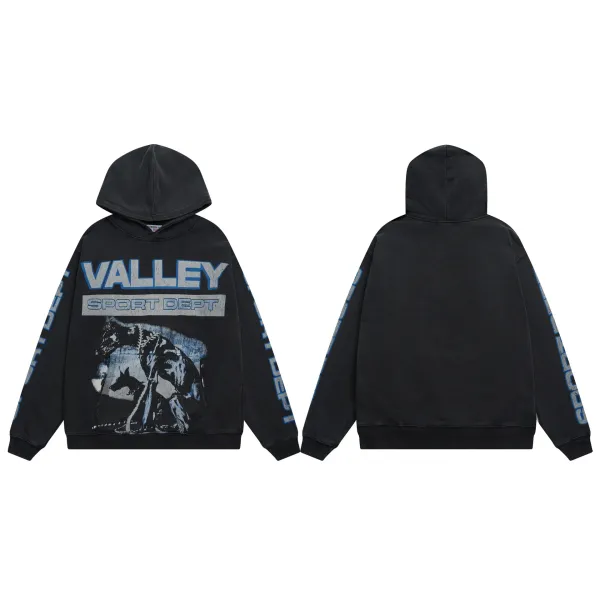 Gallery Dept Valley Sport Dept Black Hoodie - 1