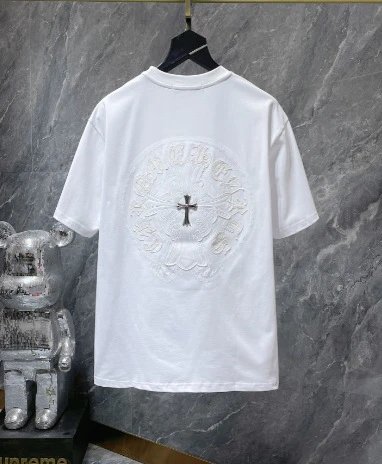 Chrome Hearts Multicolor Cross Flower Print T-Shirt - 34