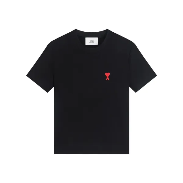 AMI Paris Classic Heart Logo Beige T-Shirt - 29