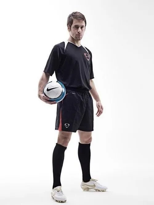 Nike Football Kit Black / Red Jersey and Shorts Set Activewear
