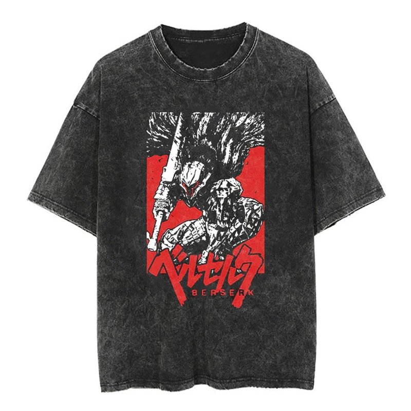 Hellstar Studios Unohara Acid Wash Black T-Shirt - 45