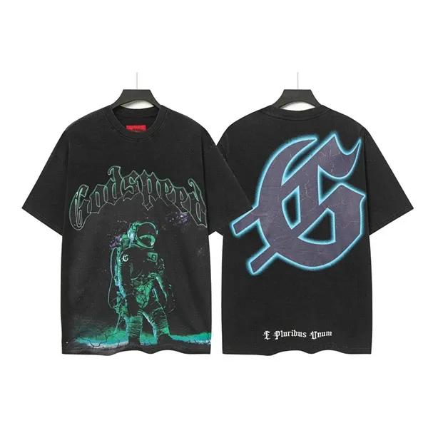Godspeed Out Of Many One Skeleton Basketball T-Shirt Black - 29