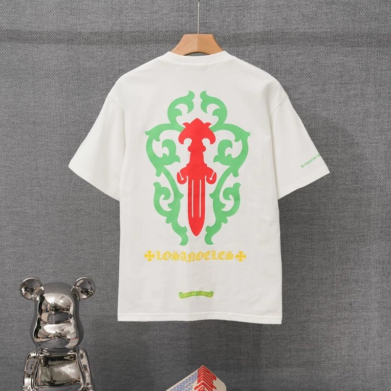 Chrome Hearts x Jesse Jo Stark Fire of Love Graphic T-Shirt White - 32