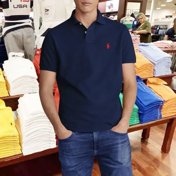 Polo Ralph Lauren Classic Fit Polo White Polo Shirt - 4