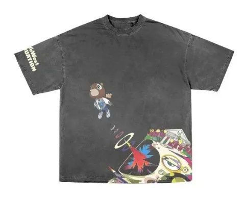 Design Drake OVO x October's Very Own 'Take Care' Black Washed T-Shirt T-Shirts - 7
