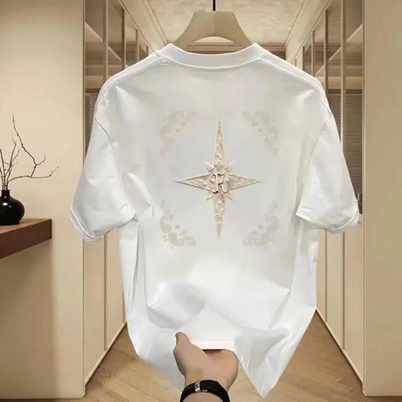 A37-White-Diamond Pattern/Front and Back