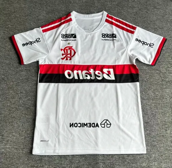 Flamengo 2023 Home Jersey White / Red - 1