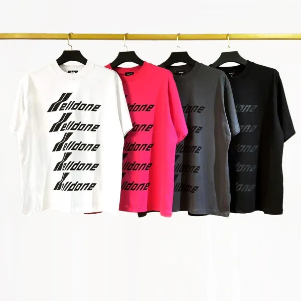 Design Helldon Graphic Print Oversized T-Shirt White - 6