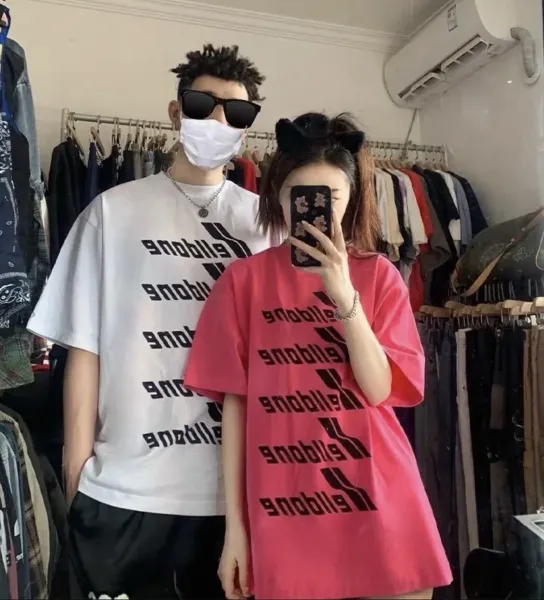 Design Helldon Graphic Print Oversized T-Shirt White - 2