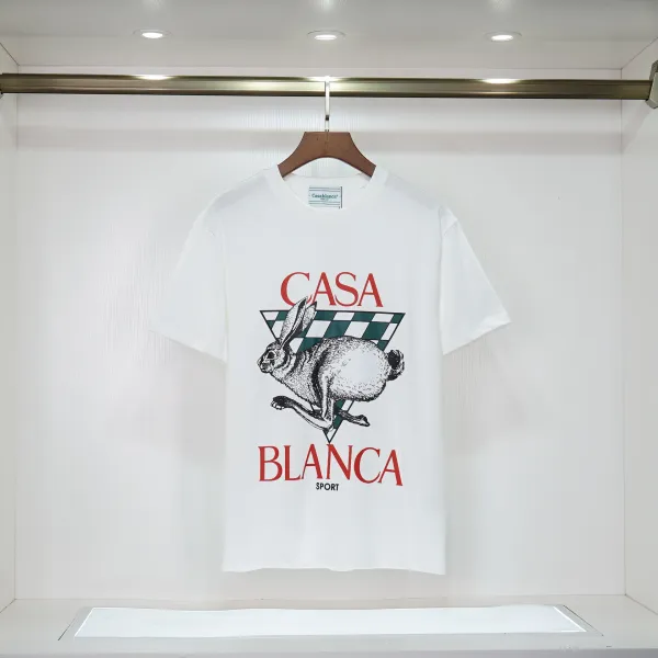 Casablanca Casa Blanca Sport White T-Shirt - 1