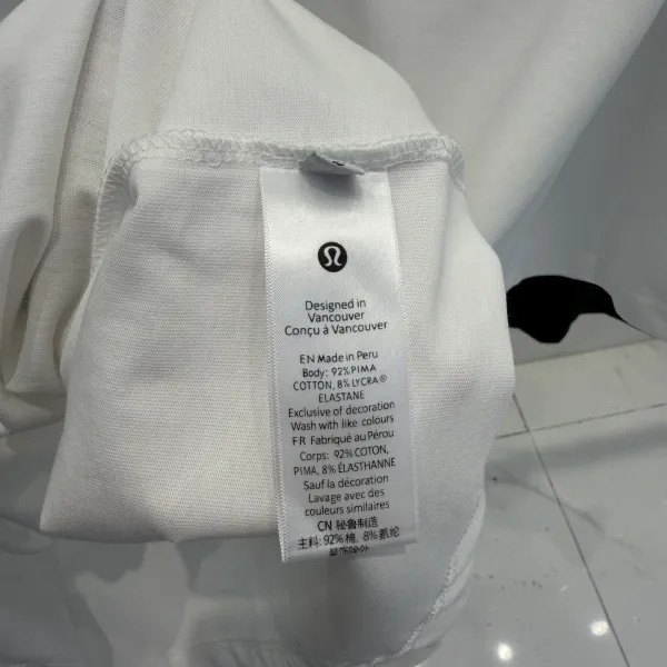 Lululemon Meet You Courtside White T-Shirt - 6