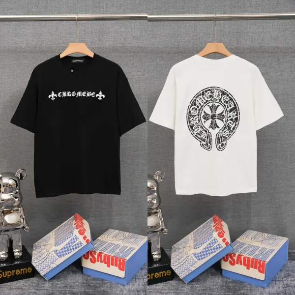 Chrome Hearts Cross Motif White T-Shirt - 37