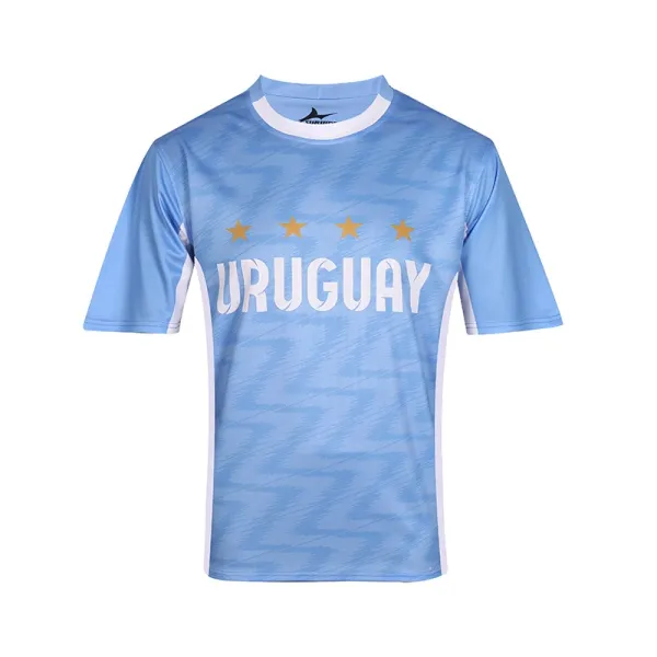 Mizuno Uruguay National Team Jersey Light Blue - 1