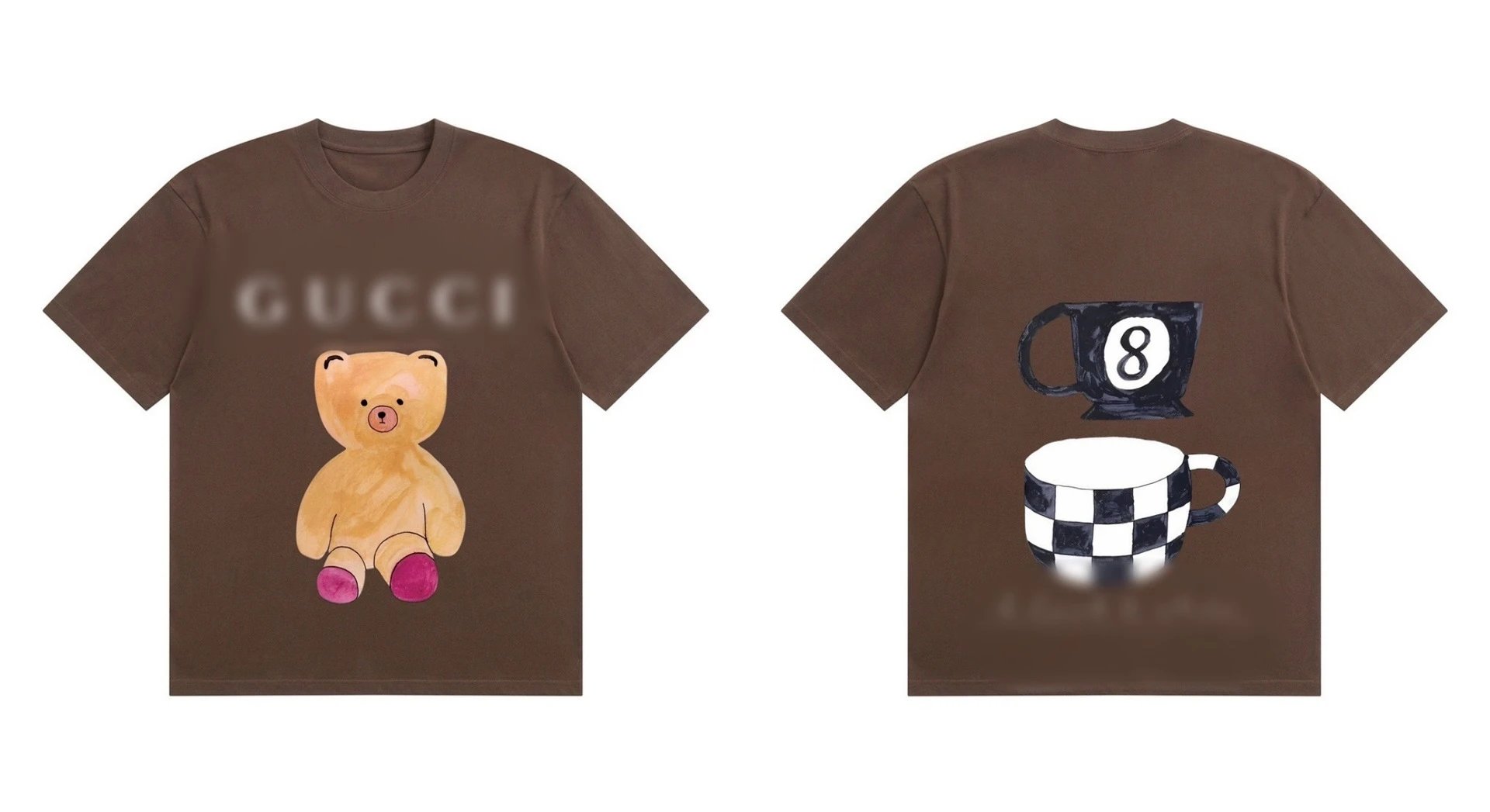 Design Graphic Print Black Oversized T-Shirt - 5