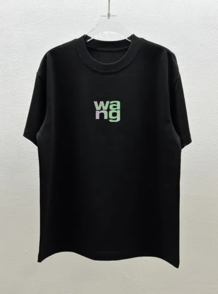 Alexander Wang Graphic Print Black T-Shirt - 10