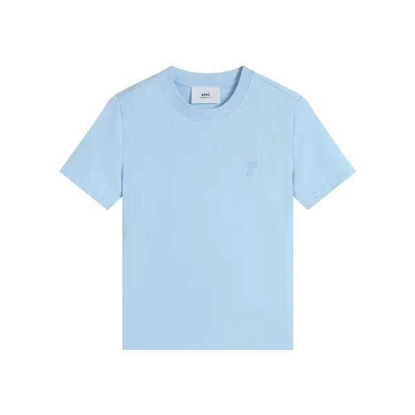 AMI Paris Classic Heart Logo Beige T-Shirt - 21