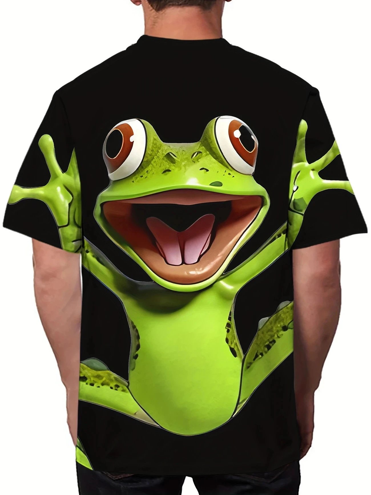Design Popeye Comic Print Multicolor T-Shirt T-Shirts - 6