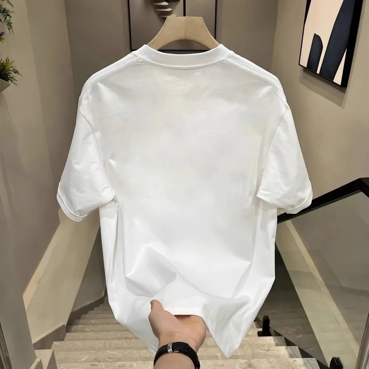 Valentino Garavani VLTN Splatter Print White T-Shirt - 16
