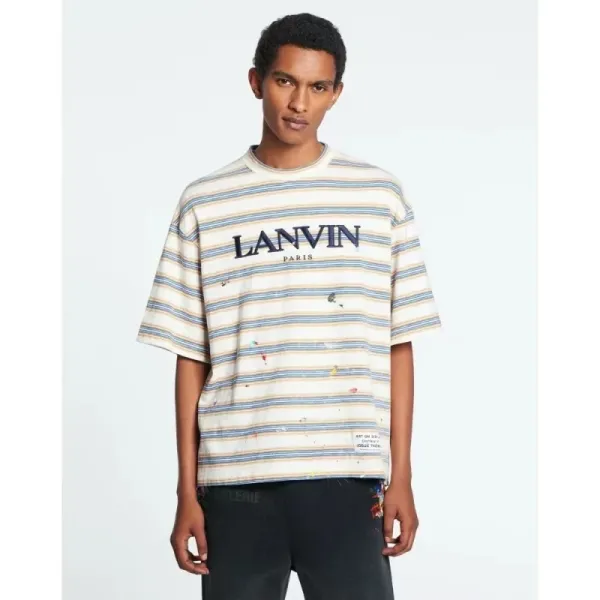Lanvin x Peter Thomas Art On Display White T-Shirt - 3