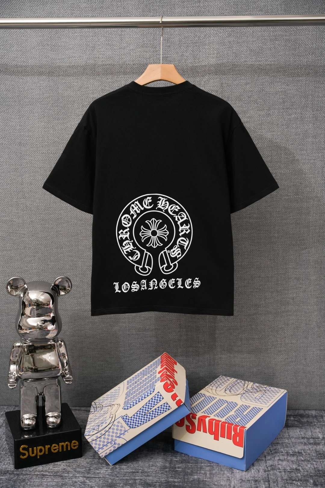 Chrome Hearts x Jesse Jo Stark Fire of Love Graphic T-Shirt White - 18