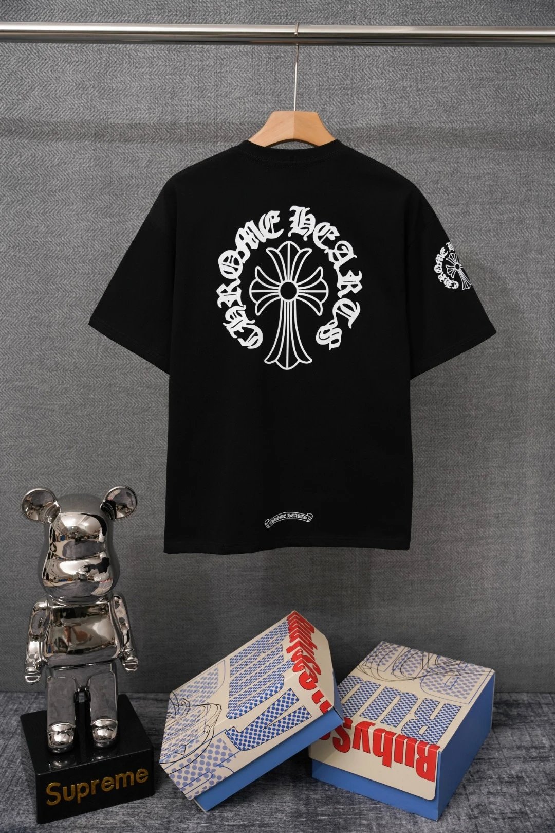 Chrome Hearts x Jesse Jo Stark Fire of Love Graphic T-Shirt White - 34