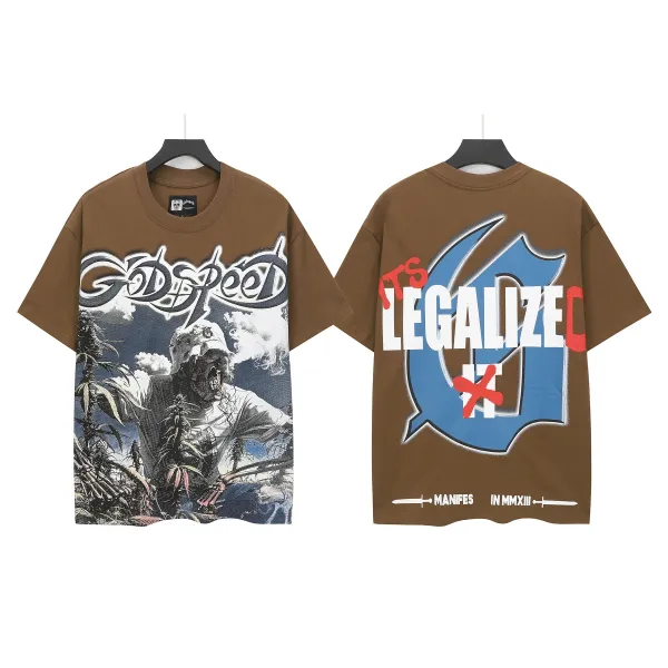 Godspeed Skeleton Graphic Black T-Shirt - 6