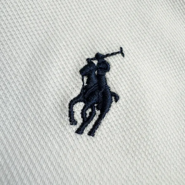 Polo Ralph Lauren Classic Fit Polo White Polo Shirt - 13