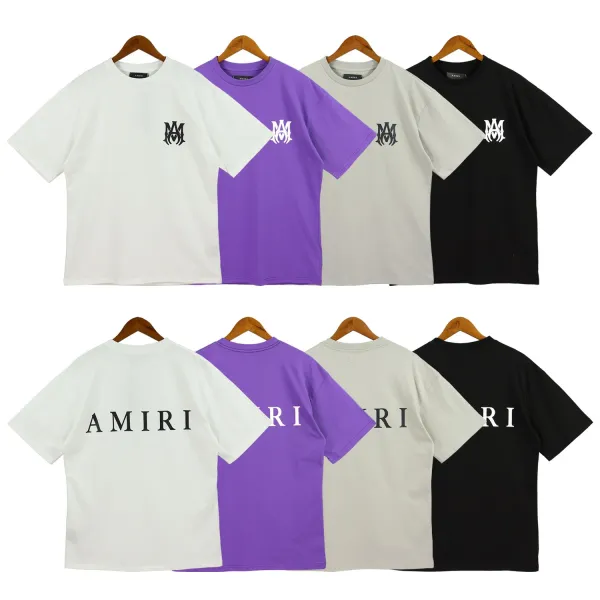 Amiri Tiger Logo Oversized Black T-Shirt - 18