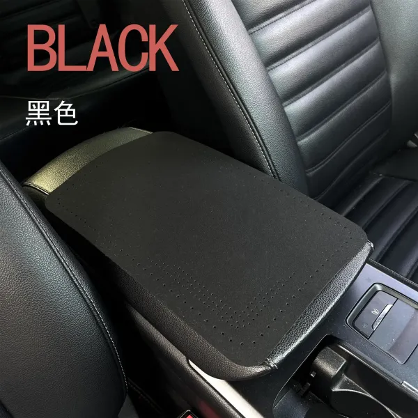 Design Car Center Console Armrest Pad Black Automotive Accessory Electronics - 13