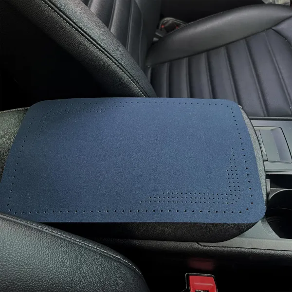 Design Car Center Console Armrest Pad Black Automotive Accessory Electronics - 20