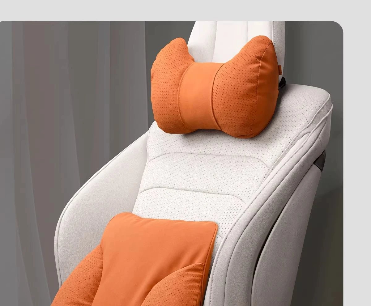 Design Car Headrest Pillow Sakura Pink Car Accessory Electronics - 27