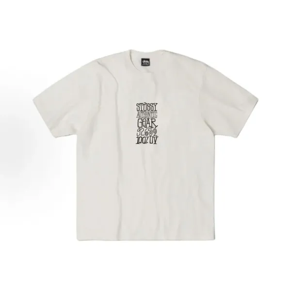 Stussy Strawberry Print T-Shirt White - 5