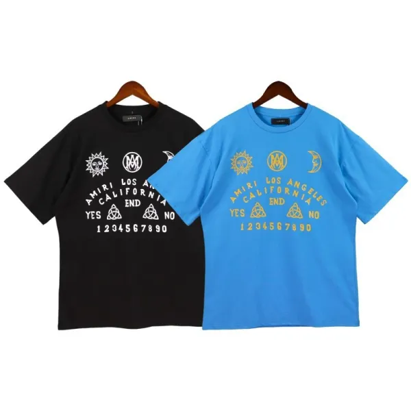 Amiri Tiger Logo Oversized Black T-Shirt - 38